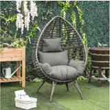 Hanging egg chair Outdoor Furniture Rattan Egg Hang Chair