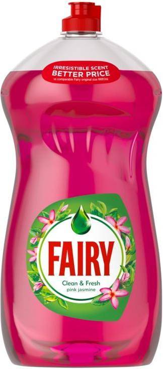 Fairy washing up liquid Fairy Clean & Fresh Pink Jasmine Washing Up Liquid 1.19L