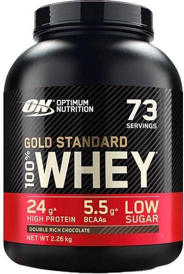 Optimum Nutrition Gold Standard 100% Whey Protein Double Rich Chocolate 2.26kg
