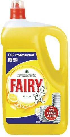 Fairy washing up liquid Fairy Professional Lemon Washing up Liquid 5L