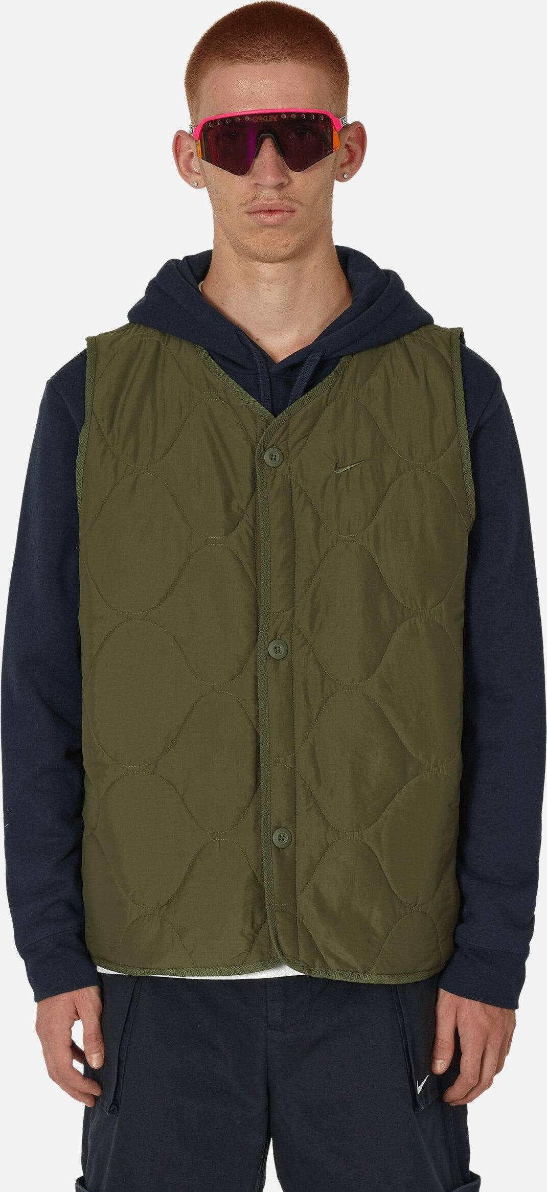 Mens nike gilet Nike Woven Insulated Military Vest, Green