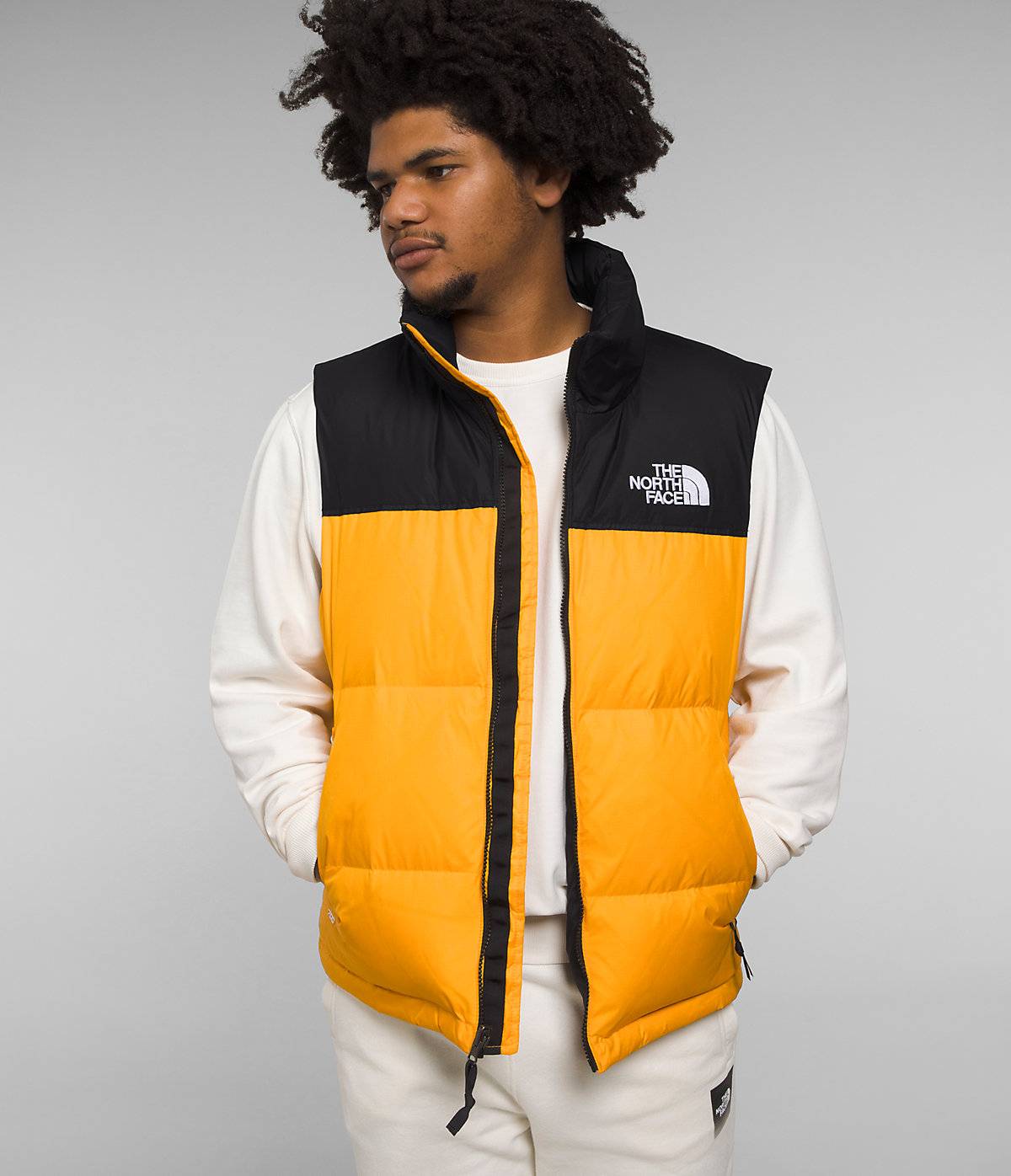 The North Face 1996 Nuptse Gilet Summit Gold • Price