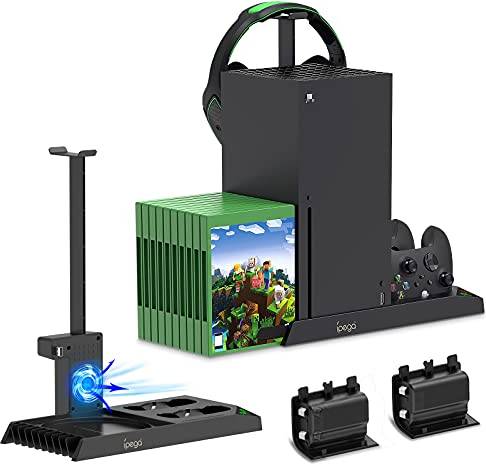Vertical Cooling Stand for Xbox Series X Console - Dual Controller ...
