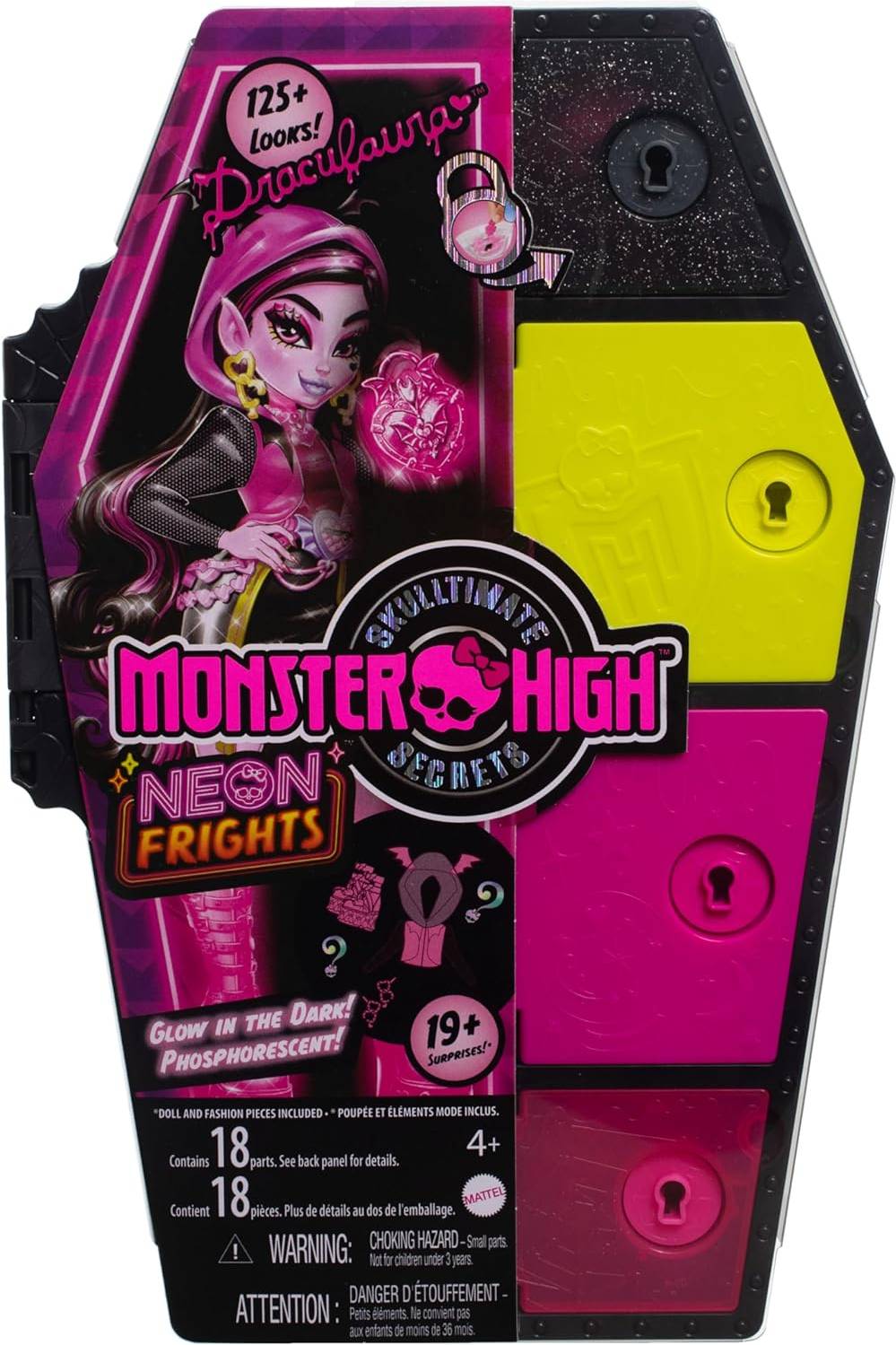 Monster High Monster High Draculaura Secrets Neon Frights