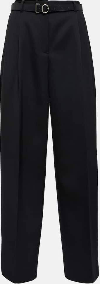 Jil Sander Wide Pants Black DE/DK • See best price