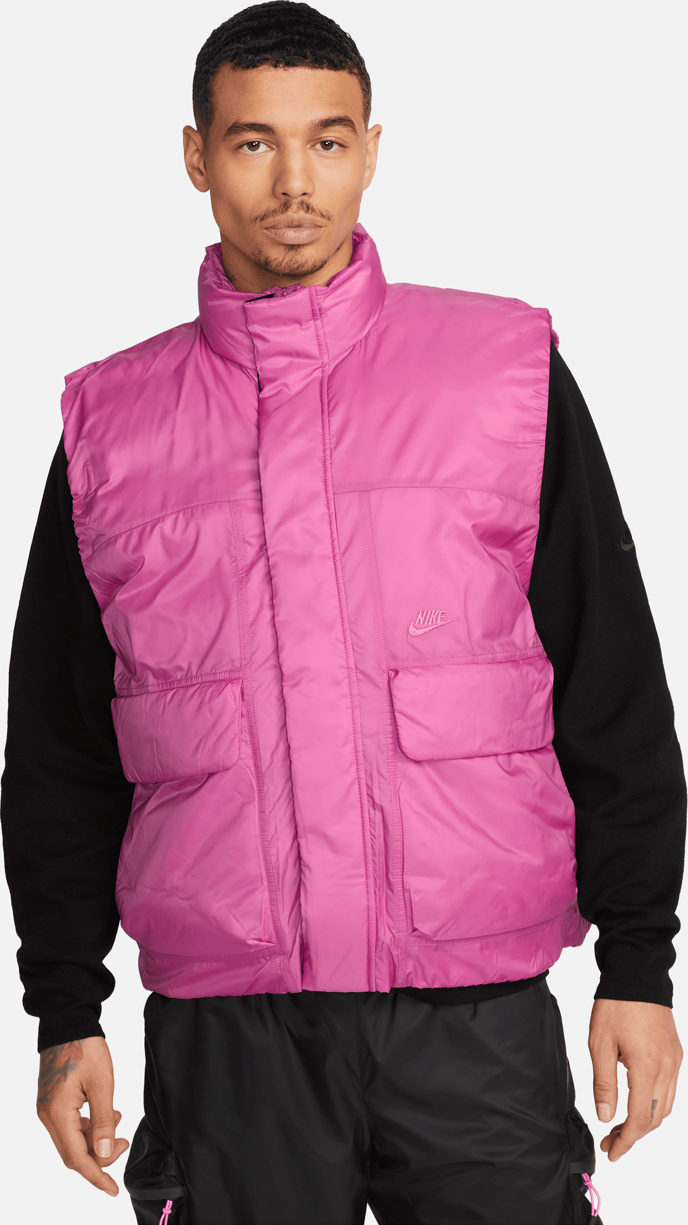 Nike Sportswear Tech Pack Therma-FIT ADV Men's Insulated Woven Gilet Pink