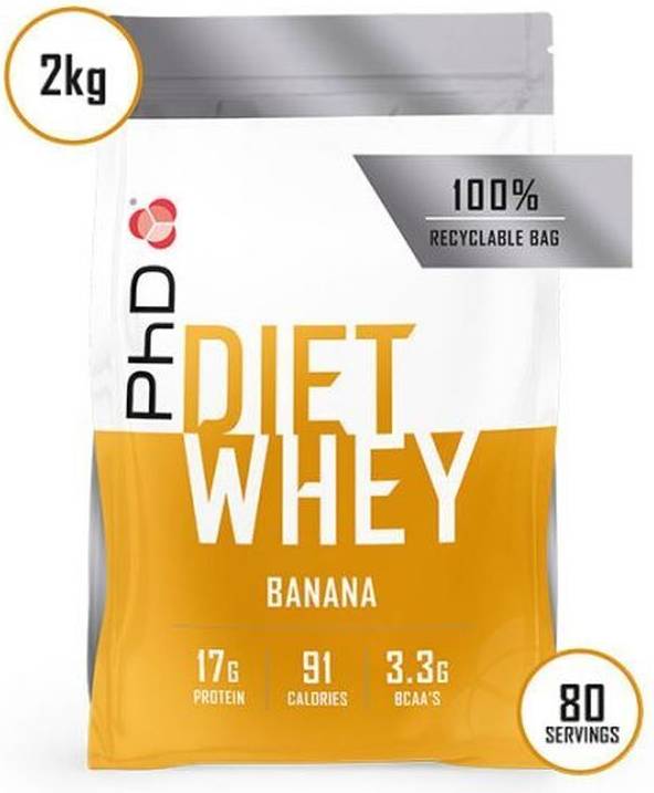 Phd diet whey 2kg PhD Diet Whey Protein Banana 2kg