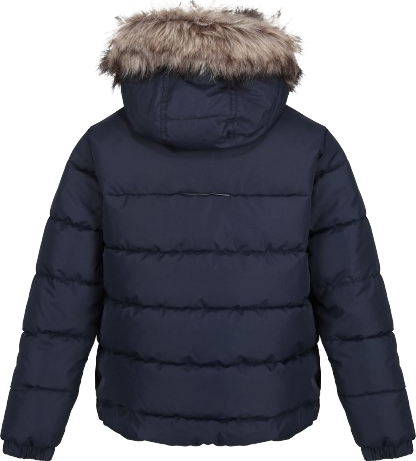 Regatta Kids' Parkes Fur Trim Parka Jacket - Blue • Price