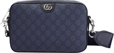 Gucci Ophidia Canvas Messenger Bag - Blue • Price