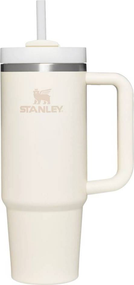 Stanley The Quencher H2.0 FlowState Cream Travel Mug 88.7cl