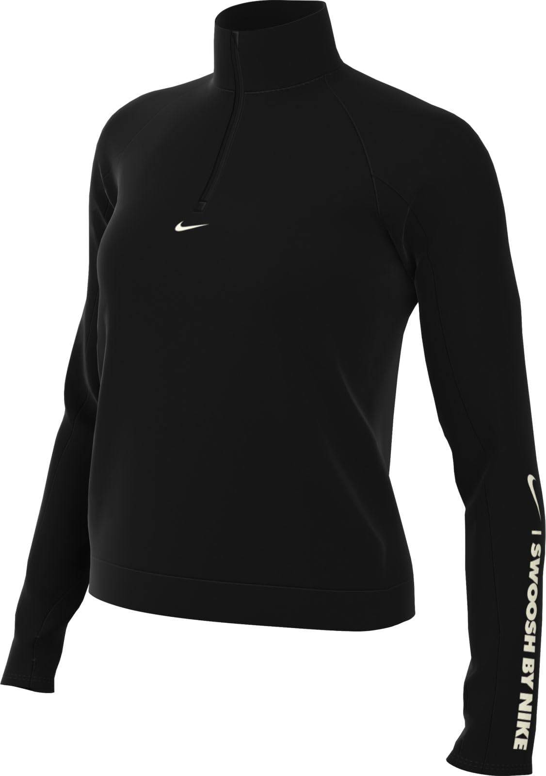 Nike Pacer Dri Fit Pullover with 1/4 Zip Women - Black/Sail • Price