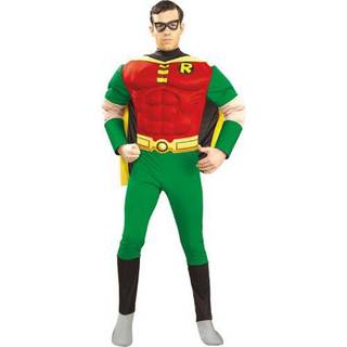 Rubies Dc Comics Robin Adult Deluxe with Muscle Chest