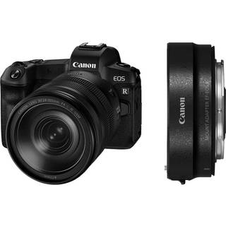 Canon EOS R + RF 24-105mm f/4L IS USM + Adapter EF-EOS R • Compare prices