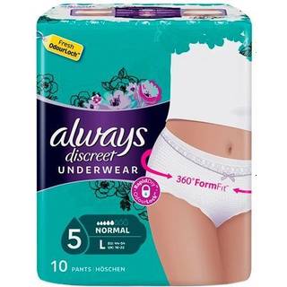 Always Incontinence Pants Normal Large 10-pack
