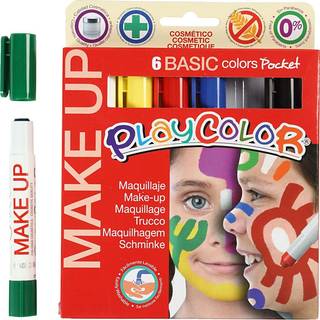 Eulenspiegel Playcolor Make Up, assorted colours, 6x5 g/ 1 pack