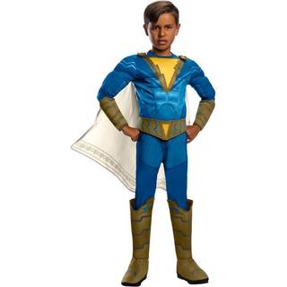 Rubie's Official DC Comic Shazam! Movie, Freddy Superhero Childs Deluxe Costume, Size Large Age 8-10 Years