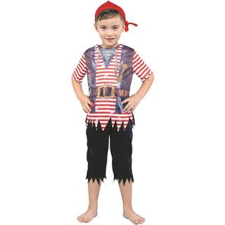 Bristol Novelty Boys Sublimation Pirate Costume (L) (Multicoloured)