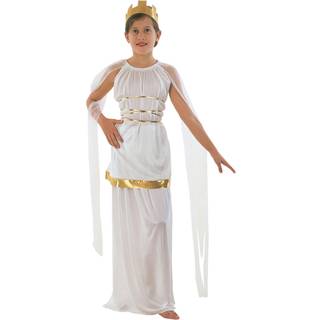 Bristol Novelty Childrens/Girls Budget Grecian Costume (S) (White/Gold)