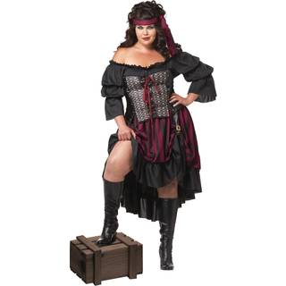 Vegaoo California Costumes 1715 Pirate Wench Adult-Sized Costume, Multicolored, XXL