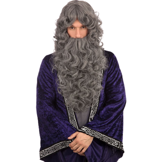 Wizard Wig & Beard Set