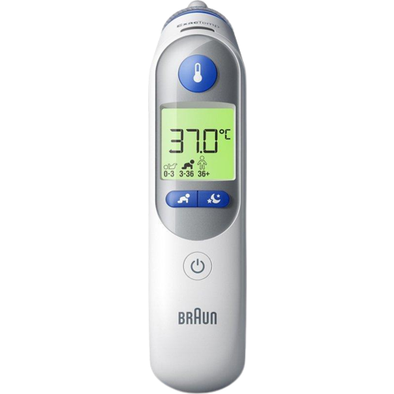 Health Braun ThermoScan 7+ with Age Precision &Night Mode