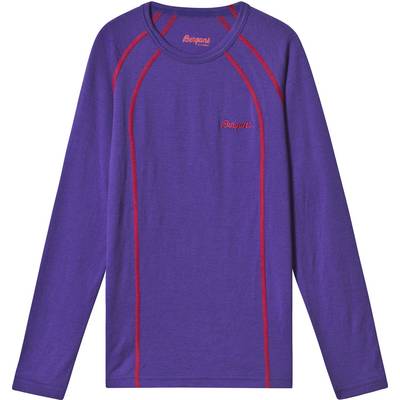 Bergans Fjellrapp Youth Shirt - Primula Purple
