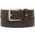 Tommy Hilfiger Denton Flag Logo Leather Belt - Testa Di Moro
