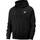 Nike Sportswear Club Fleece Full-Zip Hoodie - Black/White