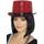Smiffys Sequin Top Hat Red