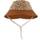 Kuling Liverpool Recycled Rain Hat - Brown Leopard/Brown