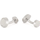 Hugo Boss Simony Cufflinks - Silver/White