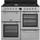 Leisure Cookmaster 100 CK100F232S 100cm Dual Fuel Silver