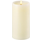 Uyuni Pillar with Shoulder 3D Flame 7.8x15.2cm LED candle