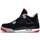 Nike Air Jordan 4 Retro GS - Black/Cement Grey/Summit White/Fire Red