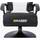 Brazen Gamingchairs Pride 2.1 Bluetooth Surround Sound Gaming Chair - Black/White