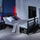 X Rocker Basecamp Double TV Gaming Bed 56.3x80.5"