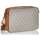 Michael Kors Ginny Medium Logo Crossbody Bag - Vanilla/Soft Pink