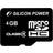 Silicon Power MicroSDHC Class 4 4GB
