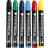 Glass & Porcelain Markers Semi-Opaque Standard Colors 6-pack