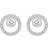 Swarovski Creativity Earrings - Silver/White
