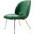 GUBI Beetle Green/Brass Lounge Chair 80cm