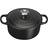 Le Creuset Black Signature Cast Iron Round with lid 1.8 L 18 cm