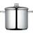 KitchenCraft MasterClass Stainless Steel with lid 8.5 L 24 cm
