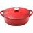 Denby Pomegranate Cast Iron Oval with lid 4.2 L 28 cm
