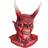 Ghoulish Red Devil Mask