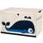 3 Sprouts Whale Toy Chest