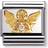 Nomination Composable Classic Link Angel With Stone Charm - Silver/Gold/Transparent