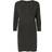 Vero Moda Knitted Dress - Grey/Dark Grey Melange