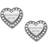 Michael Kors Pave Earrings - Silver/Transparent