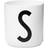 Design Letters Table Decoration Coffee Cup 32.5cl